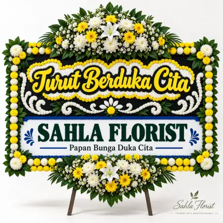Papan Bunga Duka Kalibata